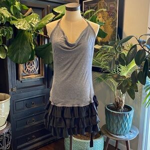 Young Fabulous & Broke Waterfall T-shirt halter